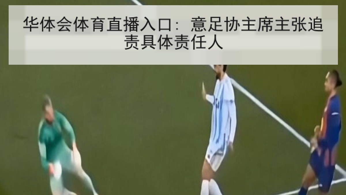 华体会体育直播入口: 意足协主席主张追责具体责任人 华体会体育直播入口: 意足协主席主张追责具体责任人